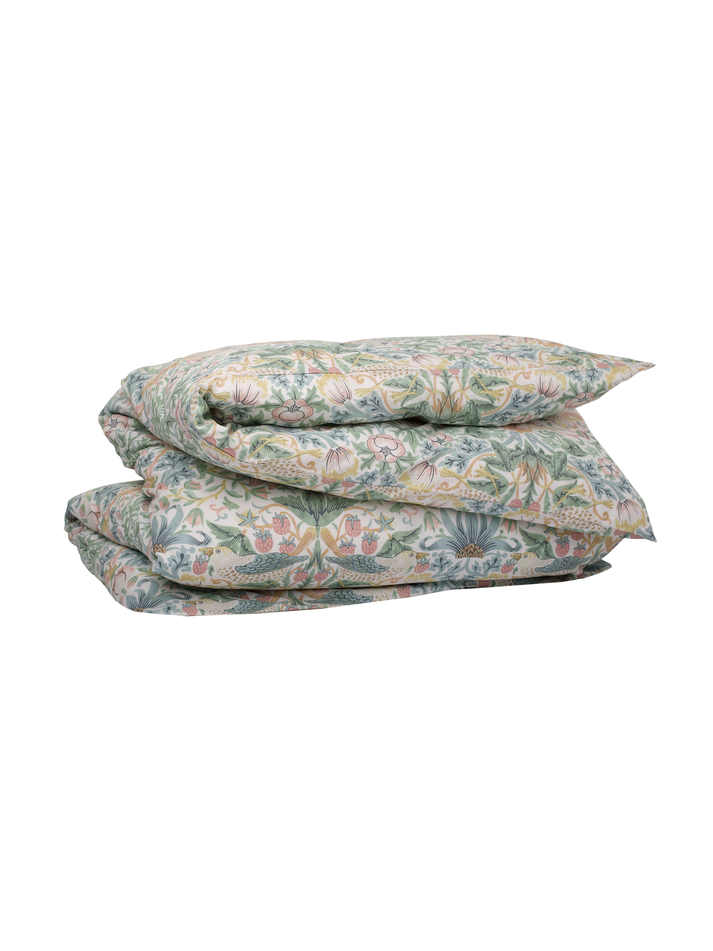 Strawberry thief duvet cover organic